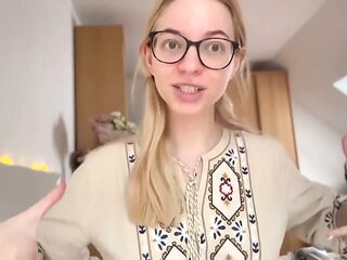 Dominant woman helps the shy virgin take a big step