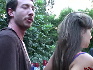 Slutty Nika Noire Always Knows Where the Frat Boys Are