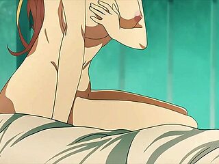 Desirable dream girl's hentai clip