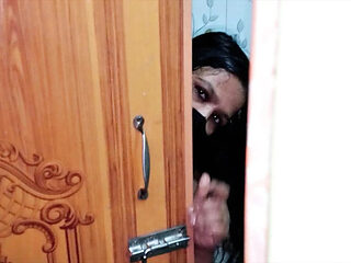 Cute Desi Wife Big Ass Fucking in Bathroom Romantic Moment