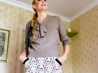 Amateur MILF blonde public toilet sex