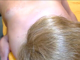 Mature Redhead Devours Throbbing Cocks in Sloppy Group Action