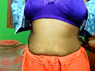 Ammu After Bath Dress Changing Showing Boobs