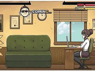 Hentai Game - Problematic Student - Detention Lvl 1 - - Teacher Fucks Students