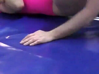 Wrestling virgin dominated