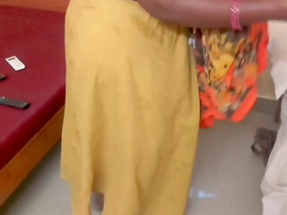 Desi Tamil BBW Wife Maya Post Sex Nude Bathroom Wash & Slow Saree Dressing Tease While Cuck Films