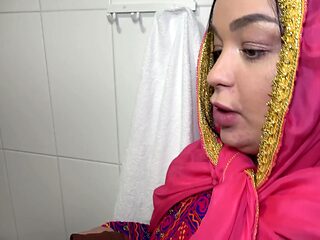 Muslim housewife's cheating session with big cock brother-in-law