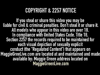 Watch graceful Maggie Green and Harmonie Marquise's xxx