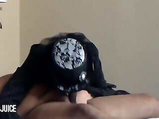 Angel Grave Gags on Victorian Big Cock in POV
