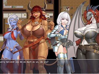 Corrupting a luxurious human paladin in the kingdom of subversion