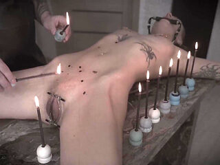 Fetish Ritual 001  Wax Play & Mouth Service