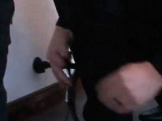 Humiliating whipping bondage