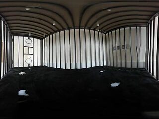 Princess Aurora - Caged in Cum Shower VR 360: Pov, Fetish  Virtual Reality Porn