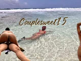 Teen Latina Brunette Fucks Tourist With Big Dick On Public Beach - Doggy Style Sex Until Cum Inside