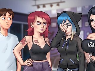 Big tit cartoon, 2d cartoon, big boobs moms