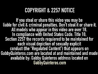 Gabby's pornstar scene
