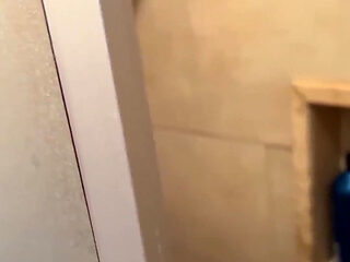 Hairy Shower Tease