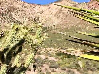 Hiking in thongs leads to wild public sex in Red Rock Canyon