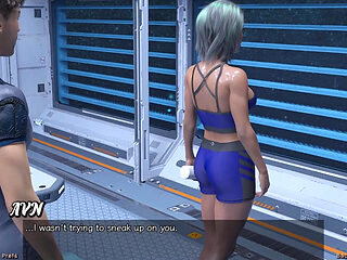 Stranded in Space - Hard Talk with Femdom Military Girl