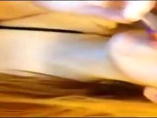 super-hot ginger-haired and mascara bottle