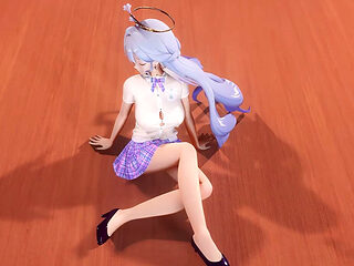 Mockingbird - Something Student Jk Uniform Miniskirt with Big Breasts