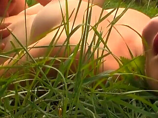 A Recently 18 Year Old Horny Girl with Dark Hair Gets Her Pussy Stuffed