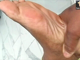 Nurse Jasmine Doe's Afterwork Hot Stinky Feet N Nude Long Toenails