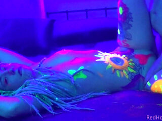 Blacklight Fun with Melanie Sugar