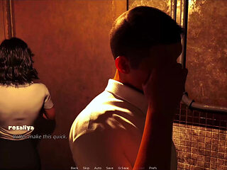 Bright Lord Part 12 Stepsis Emily Blowjob in the Motel Bathroom
