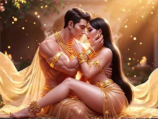 Romantic Desi Couple Bed Pe Soft Intimate Embrace - White Saree Mein Sexy Wife Aur Husband Ki Full Romance