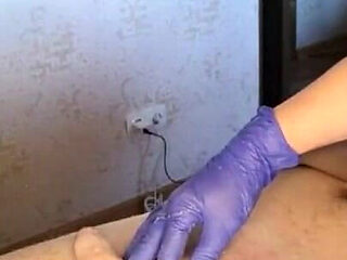 #205(2) Male Waxing. Smooth Penis and Scrotum