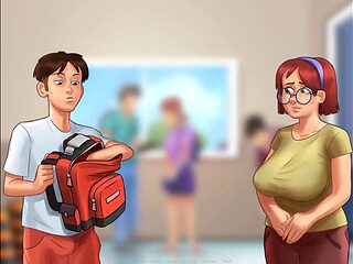 Crazy school girls in summertime saga episode