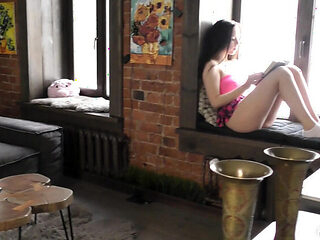 Teen Student 18yo First Time Dorm Sex - Big Tits Petite College Girl Moaning