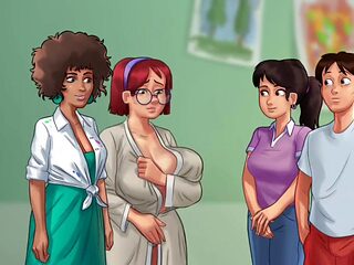 Xrgamers Big-Tits Cartoon Erotic Art Lessons
