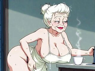 Ai Matures in Kitchens with Big Tits