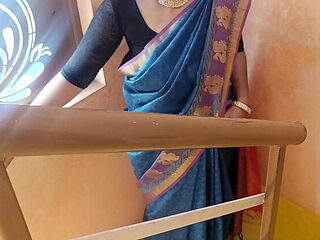 Cheating Housewife Hot Stairs Romance with Pushpa Valli