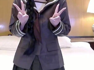 Office Baker in a Kitakami Cosplay Revealed Her Playful Side in a Surprisingly Tempting Solo Performance 2nd