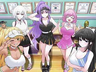 Ep8: Hentai Scenes with Ayaka, Kimiko and Miki - Academy Love Saga: Tennis Angels Ex