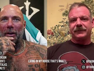 Jason Collins Muscle Public Nudity with Todd Fellow