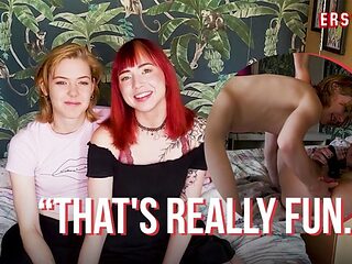 Vibrator video with harmonious Jade R and Eva Kay from Ersties