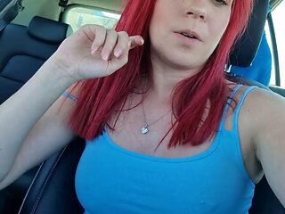 Alone in the car - it gets hot after shopping trip
