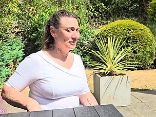 Lustful Libertines Upskirt with Hairy Mature Stepmom