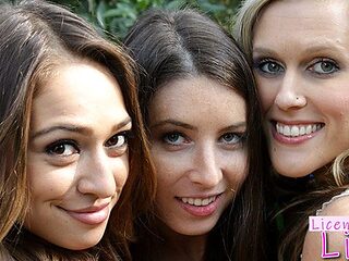 Marvelous Sasha and Sara's threesome smut