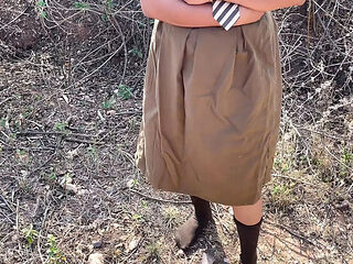 Indian Schoolgirl Miss Agarwal Fucked Hard in Jungle - Big Ass & Big Boobs