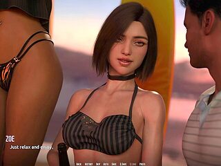 Domino beach 13, adult visual novel, domino beach