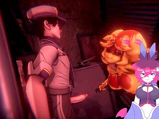 Vtuber, vrchat, fap night at frennis