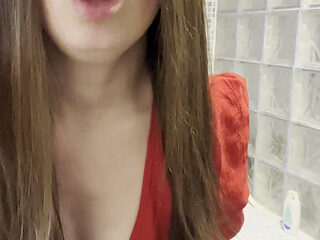 Solo in the Bathroom I Play with My Toy