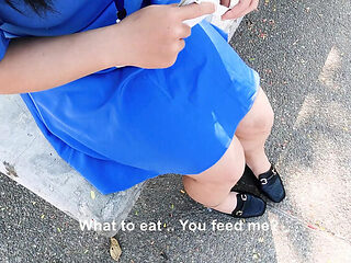 Real Thai Office Sex Date with 18 Year Old Student in Uniform - Big Ass Doggy Style & Cowgirl 4K