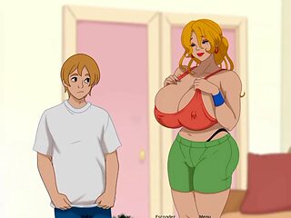 Anime porn, redhead big tits, hotwife