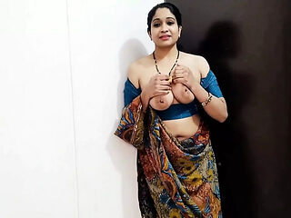Big Tits Indian Bhabhi Fucks Landlord For Debt - Hot Homemade Creampie